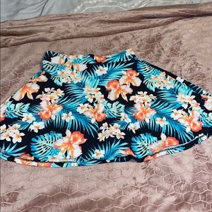 Pink Victoria Secret high waisted skater skirt